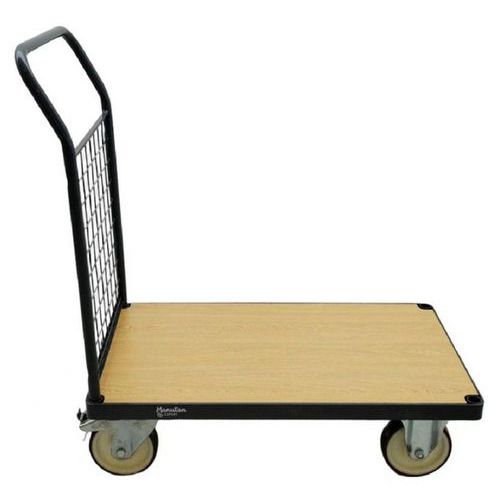 Gaaswandwagen met vaste duwbeugel - Draagvermogen 400 tot 500 kg - Manutan Expert