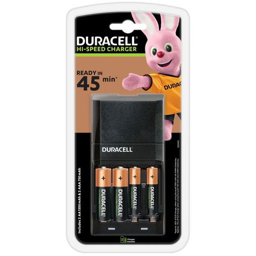 Batterijlader 15 minuten - CEF27 - Duracell