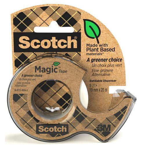 Ruban Scotch® Magic™ avec dévidoir recyclé - Scotch