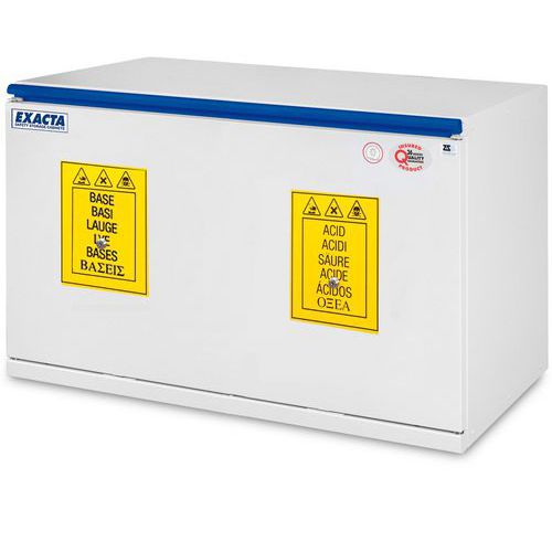 Veiligheidskast laag voor basen giftig stof schuifdeur EO6 - EXACTA