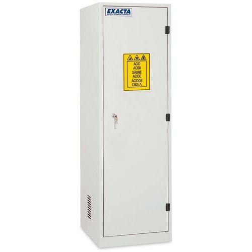 Veiligheidskast hoog 1 deur met opbergvak - EXACTA