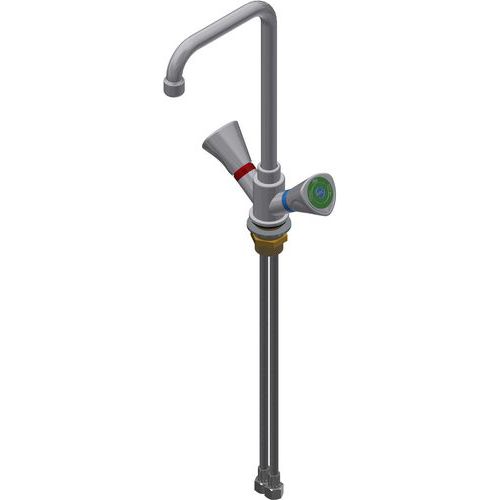 Mengkraan draaibaar EF/EC L-vormig wasbak - ASEM