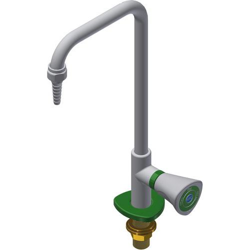 Labaratoriumkraan L-vormig en EF met draaiknop - ASEM