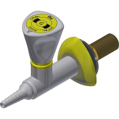 Gaskraan voor wandmontage - ASEM