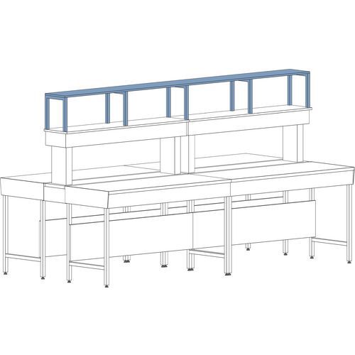 Verlenging tussenblok centraal D 320 x H 400 mm - ASEM