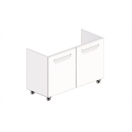 Kast voor onder de wasbak 2 deur - ASEM