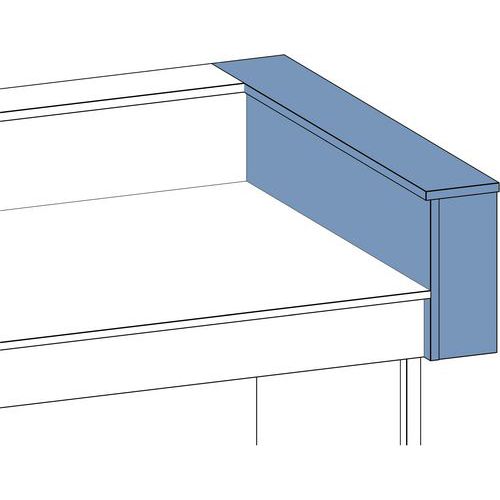 Achterwand zijkant voor werkblad - ASEM