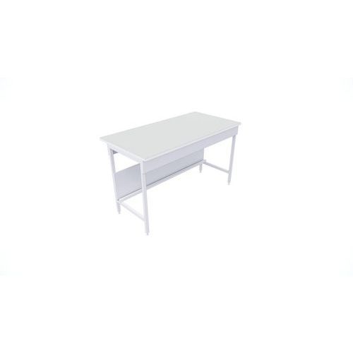 Laboratoriumtafel droog geemailleerd glas werkblad - ASEM