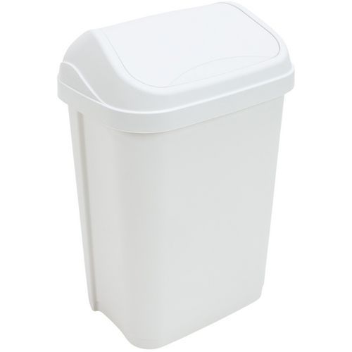 Poubelle sanitaire à couvercle basculant 25 L - Manutan Expert