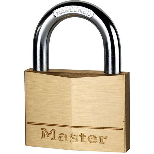 Hangslot 70 mm Massief messing 170EURD - Master Lock