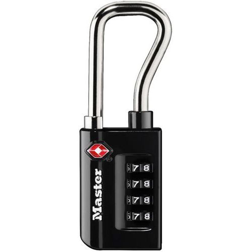 Cadenas pour bagages à combinaison programmable 4696EUR - Master Lock