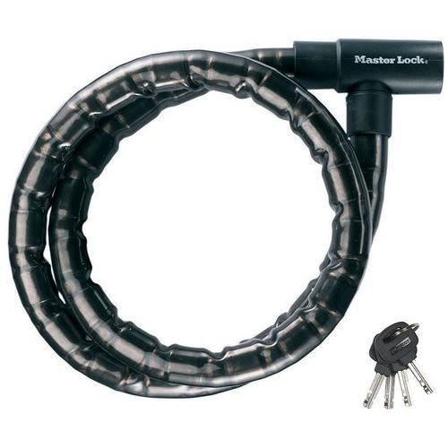 Kabelslot gewapend staal 2,0m met vinyl coating - Master Lock