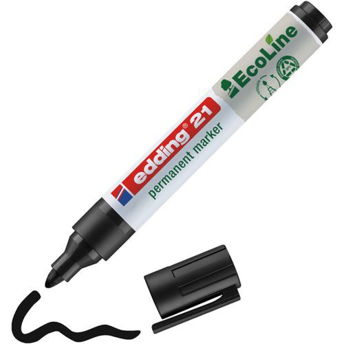 Permanente markeerstift Edding Ecoline 21 - Ronde punt - Edding
