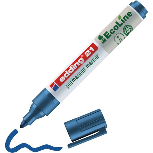 Permanente markeerstift Edding Ecoline 21 - Ronde punt - Edding
