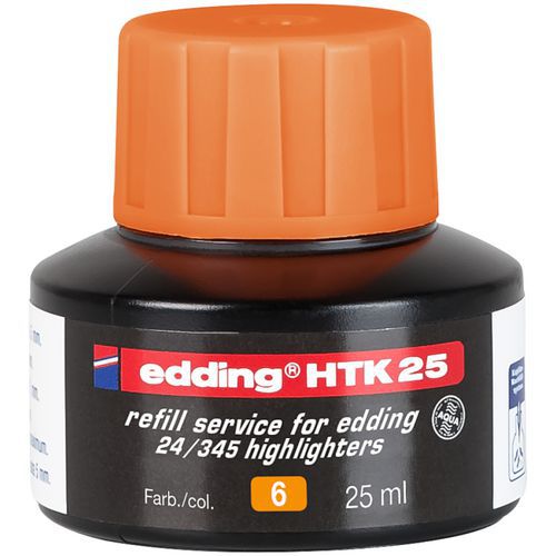 Navulling HTK25 voor markeerstift e24 ecoline - Edding