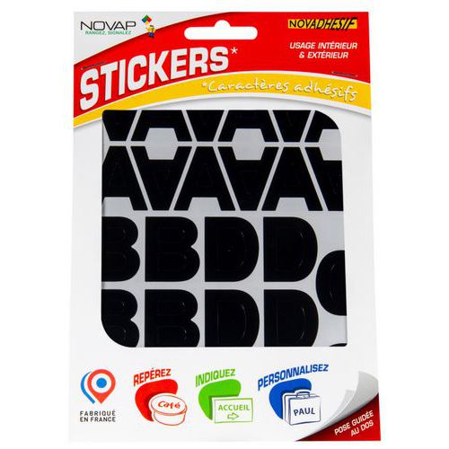 Plakletter voor gepersonaliseerde markering - hoogte 30 mm