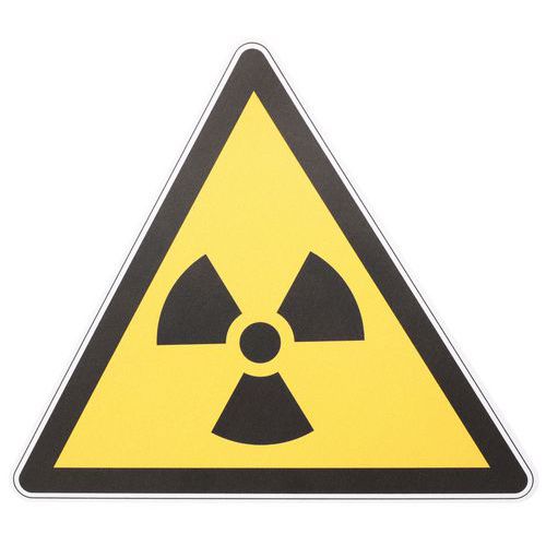 Waarschuwingsbord - Radioactief materiaal - PVC - Manutan Expert