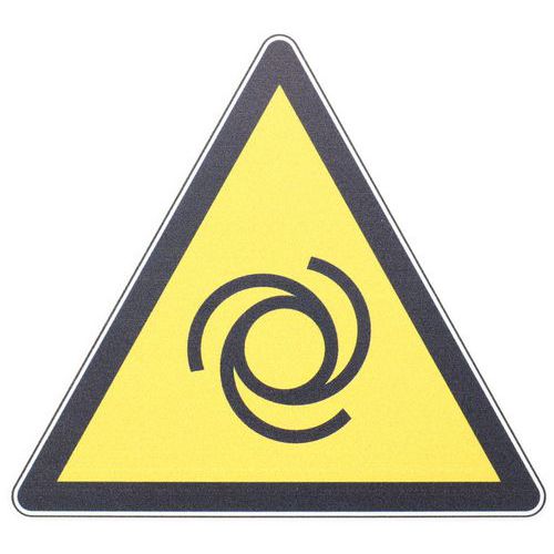 Waarschuwingsbord - Automatisch startende machine PVC - Manutan Expert