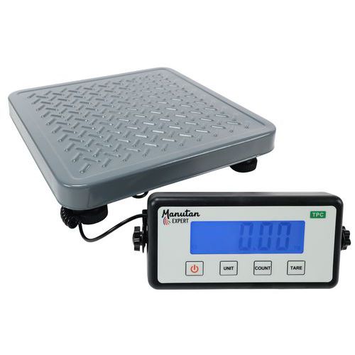 Pakketweegschaal met extern display - Manutan Expert
