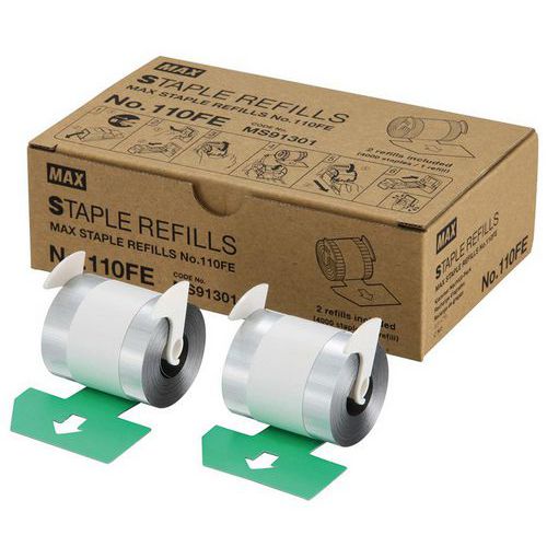 Doos met 4000 nietjes 110FE voor elektrische nietmachine MAX EH110F
