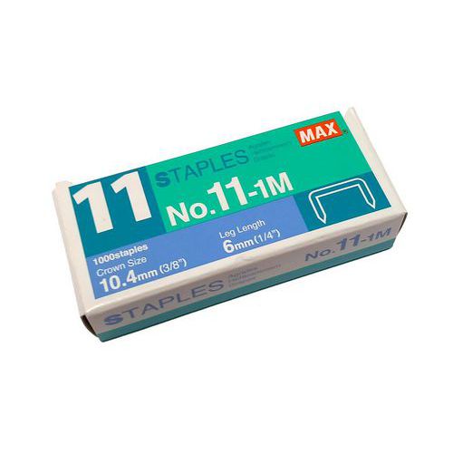 Nietjes No. 11-1M voor elektrische nietmachine MAX BH11F - Max