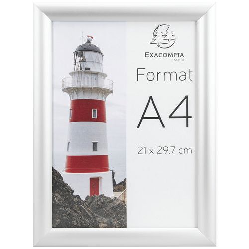 Wandframe aluminium, Materiaal: Polystyreen, Lean Management: nee, Breedte: 240 mm, Breedte lijst: 240 mm