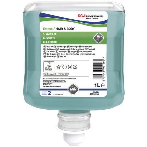 Douchegel voor lichaam en haar Estesol - SC Johnson Professional