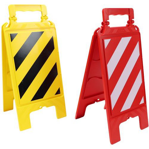 Gearceerd waarschuwingsbord