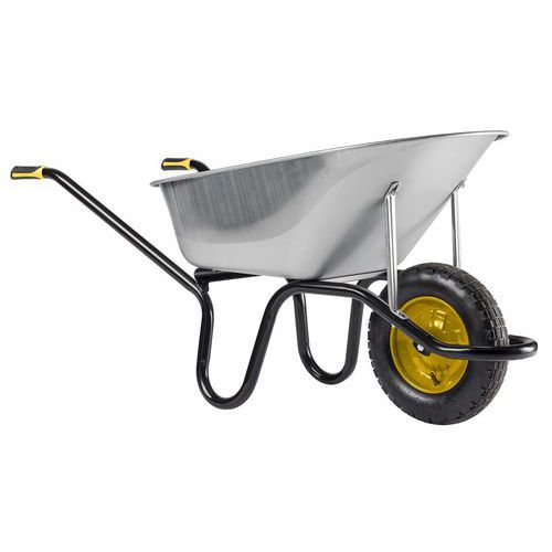 Kruiwagen gegalvaniseerd Aktiv Premium Reno 110 l - Haemmerlin