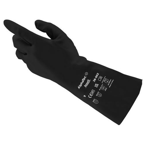 Handschoen chemisch bestendig AlphaTec® 38-002 - Ansell