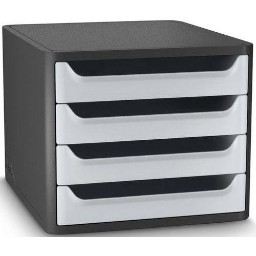 Opbergmodule First - kleur zwart en grijs - CEP