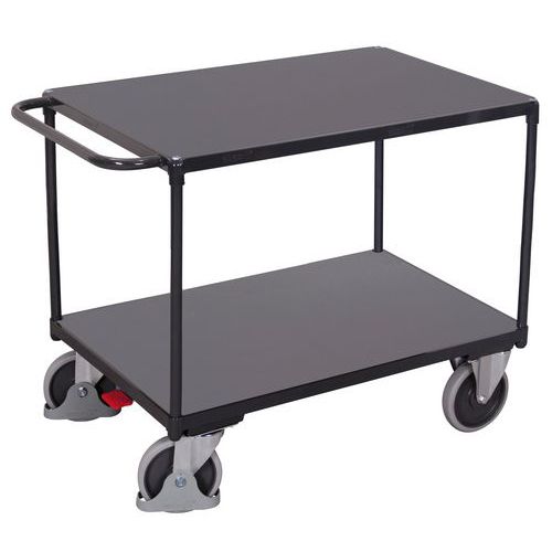 Servante à 2 plateaux bois - Charge 500Kg