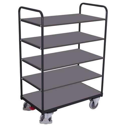 Etagewagen hoog met 5 etages - Variofit