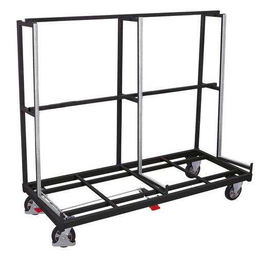 Platenwagen HD enkelzijdig - Draagvermogen 1200 kg - Variofit