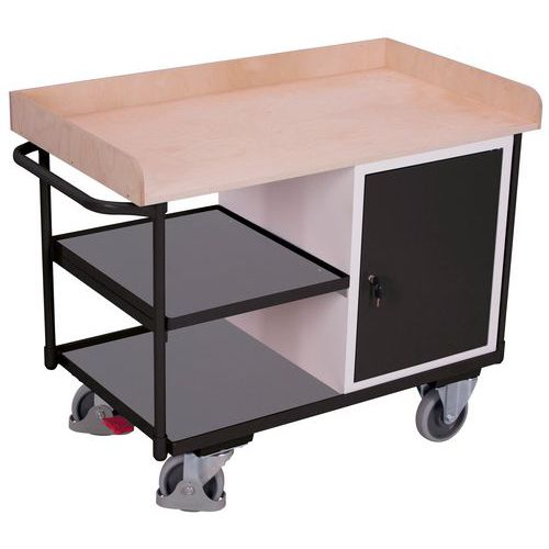 Werkplaatswagen met 3 laadvlakken - Variofit