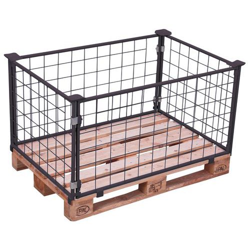 Opzetwanden voor pallet Type 62 - Variofit