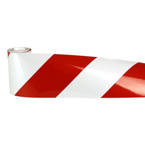 Retro-reflecterend lint met diagonale strepen - Novap