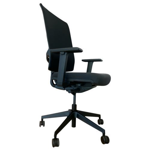 Bureaustoel zwart refurbished