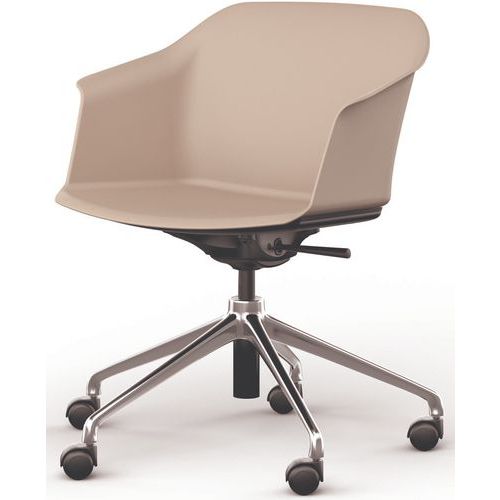 Bureaustoel multifunctioneel Scott 5-armig op wielen - Eol