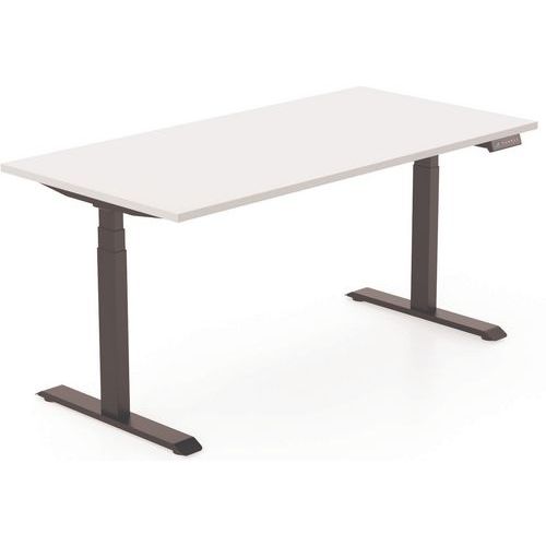 Bureau elektrisch met melamine blad 140 cm Axel 2 - EoL