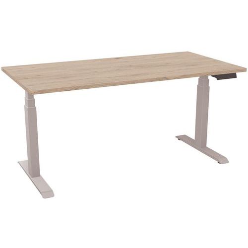 Bureau elektrisch met melamine blad 160 cm Axel 2 - EoL