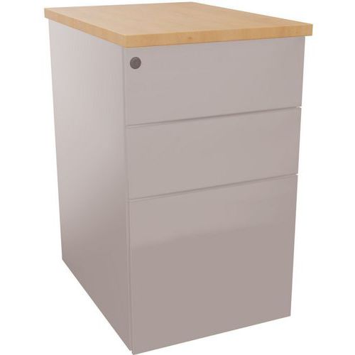 Ladeblok 3 laden waarvan 1 hangmappenlade B 43,2xD 60xH 73,5 cm - Eol