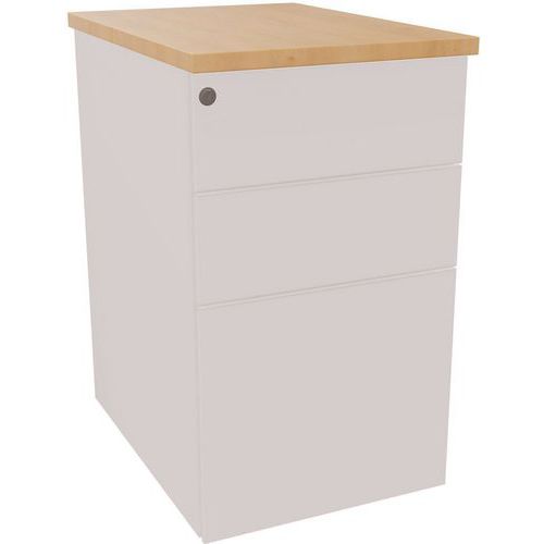 Ladeblok 3 laden waarvan 1 hangmappenlade B 43,2xD 60xH 73,5 cm - Eol