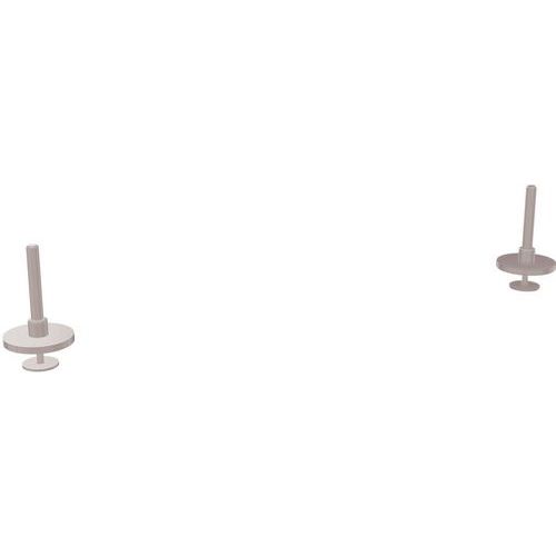 Klem  voor frontaal bevestiging Solange 40 cm - Eol