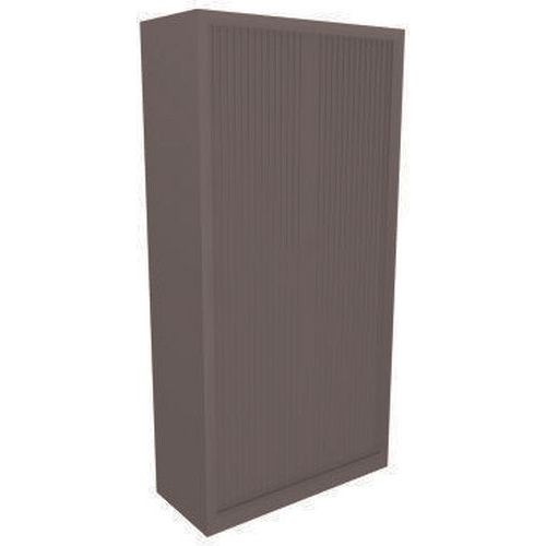 Roldeurkast Ariv H 198 x D 43 cm - met 4 legborden + rail - Eol