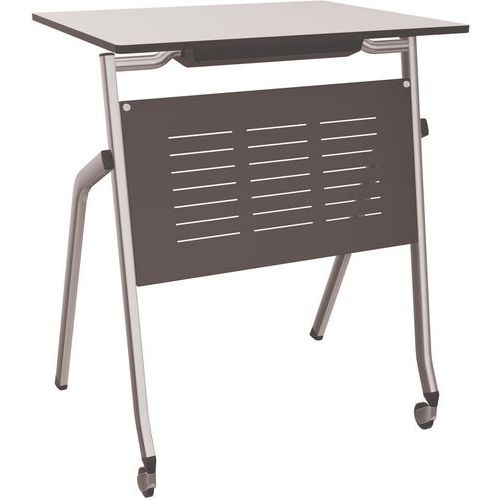 Klaptafel Emi wit blad B60xD50xH73.5cm 4-poot set 2 - Eol