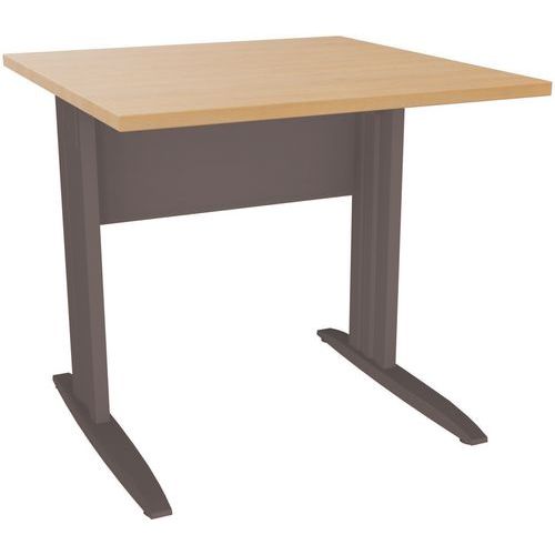 Bureau vierkant L-poot 80 cm Idol - Eol