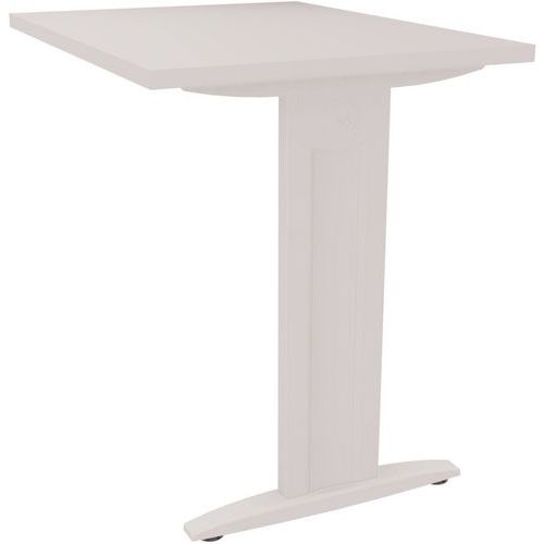 Aanbouwbureau rechthoekig B 80 x D 60 cm met vast I-poot Idol - Eol