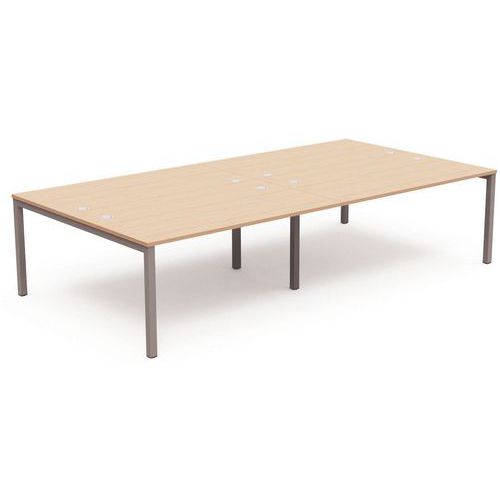 Bureau aanbouw Arial dikte 25 mm - bridge poten - Eol