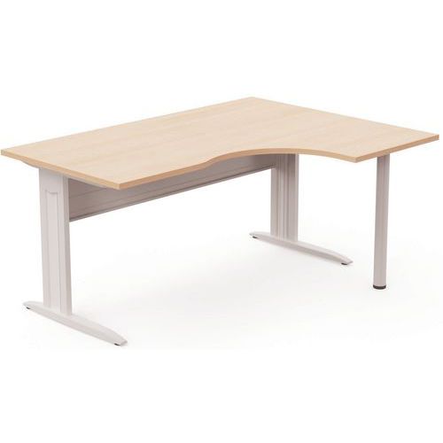 Bureau Compact asymmetrisch 90 graden 160 cm Idol - Eol